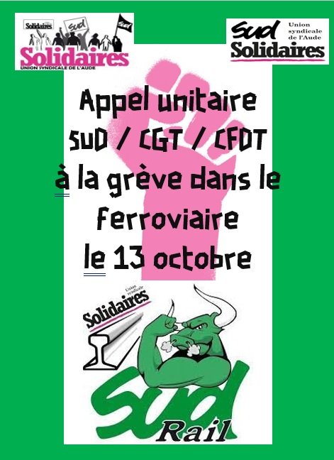 13 OCT SUD RAIL AFFICHETTE