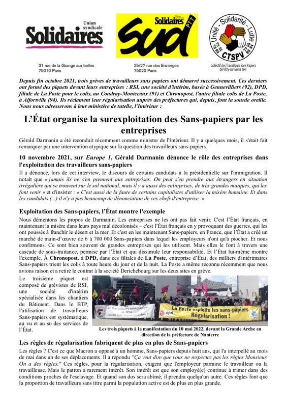 220608 tract appelant place de la République le 14 juin