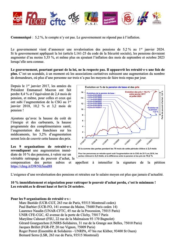 23 09 27 Communiqué