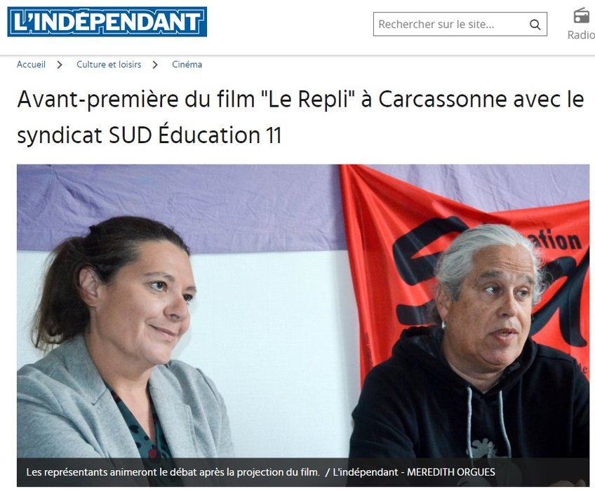 5 JUIN 2024 cinéma LE REPLI