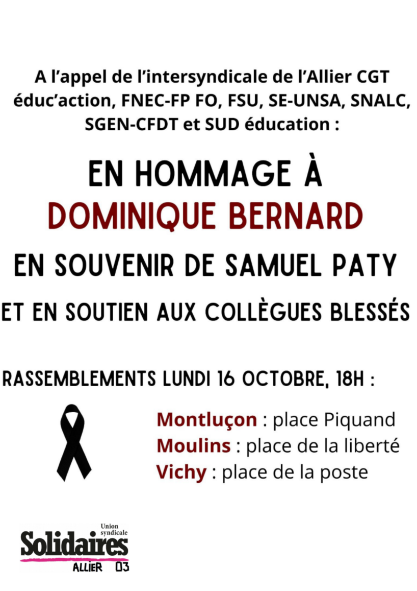 AfficheArrasRassemblementAllier16octobre2023