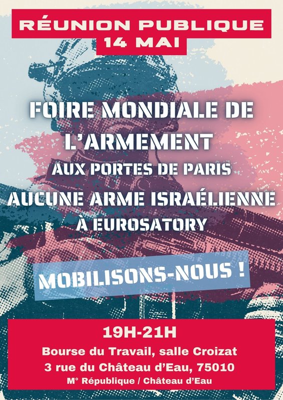 Affiche Tracts réunion publique