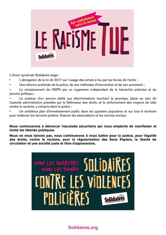 CP 11mars2024-Racisme&ViolencesPolicieres2