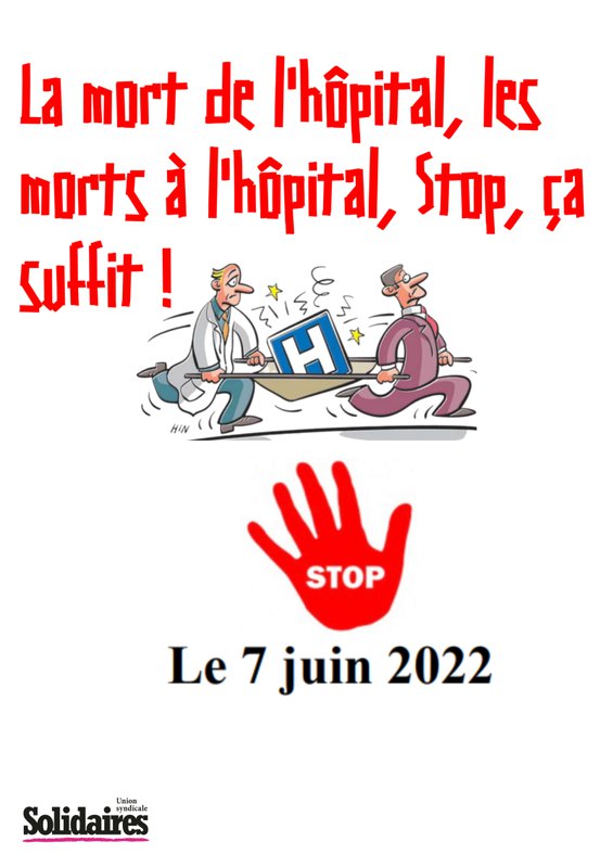 LaMortDeL&#x27;HôpitalStopçaSuffit