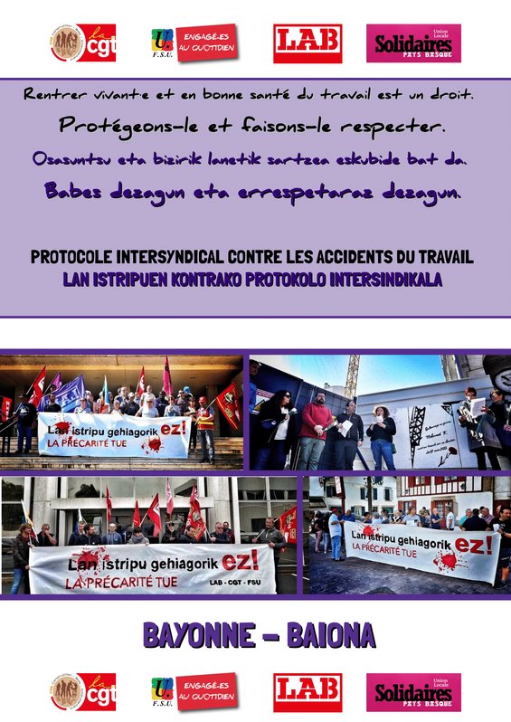 Protocole intersyndical Pays Basque - Accidents du travail-01