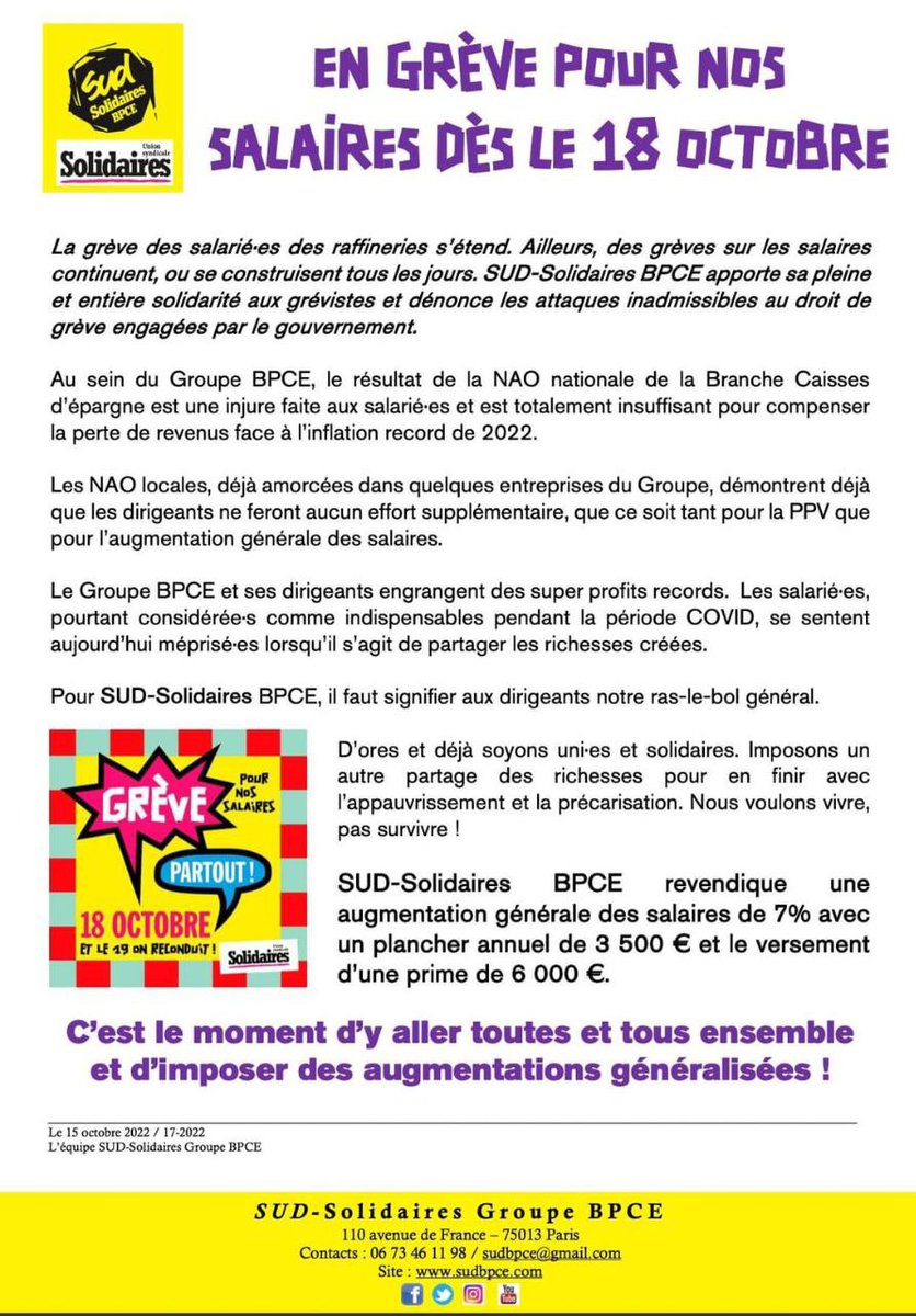 SUD Solidaires BPCE