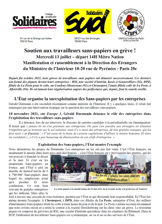 Tract 13 juillet