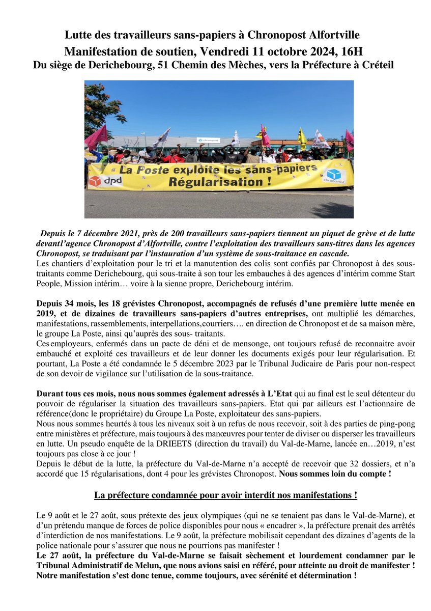 Tract Chrono manif 11 octobre 2024a