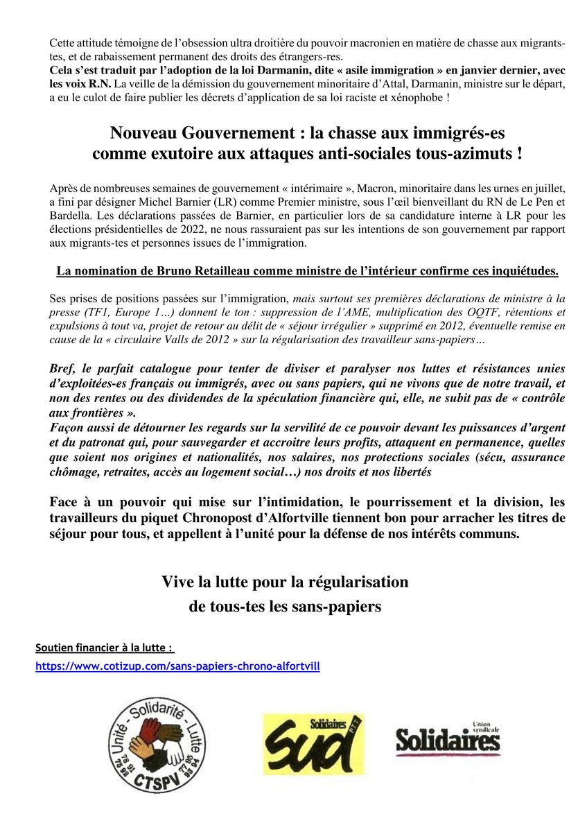 Tract Chrono manif 11 octobre 2024b