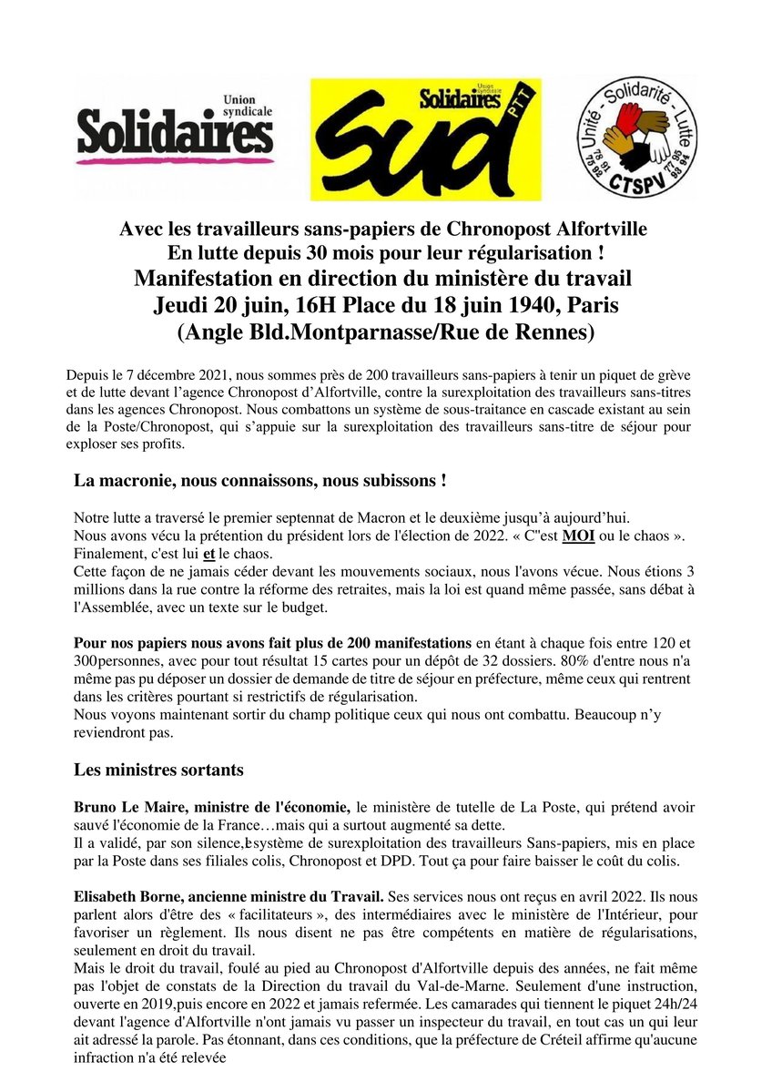 Tract manif Chrono 20 juin 2024a