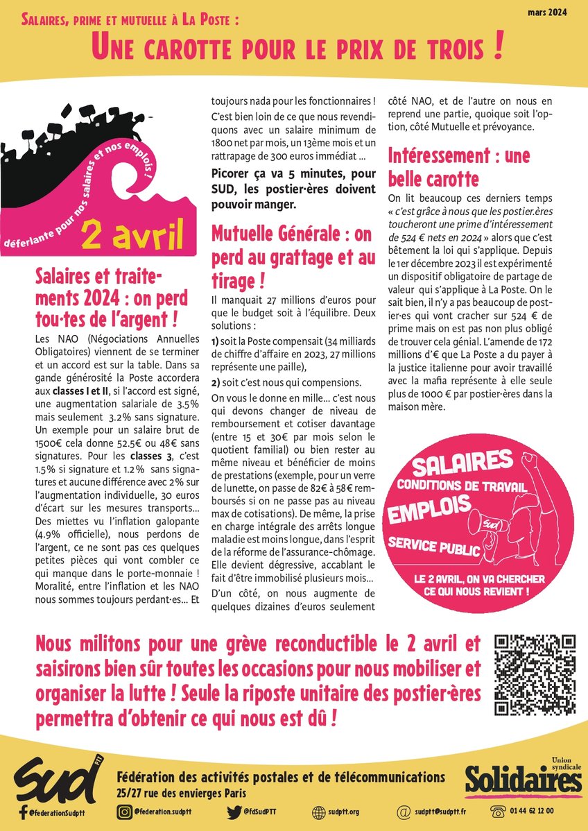 grève 2 avril 2024