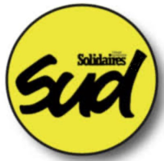 sud ptt rond jaune