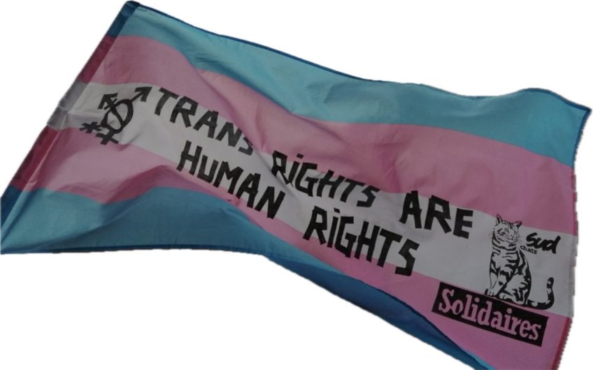 trans drapeau