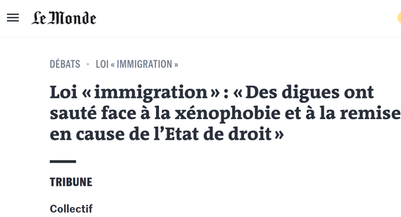 tribune le monde